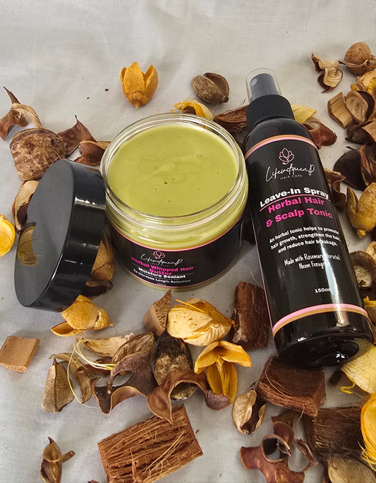 Herbal Hair Butter + Herbal Hair & Scalp Tonic